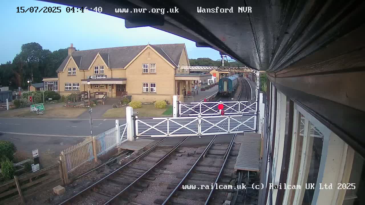 Peterborough, Nene Valley Railway, Wansford Station Live Cam - City of Peterborough, Cambridgeshire, East, England, United Kingdom