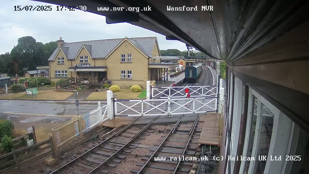 Peterborough, Nene Valley Railway, Wansford Station Live Cam - City of Peterborough, Cambridgeshire, East, England, United Kingdom
