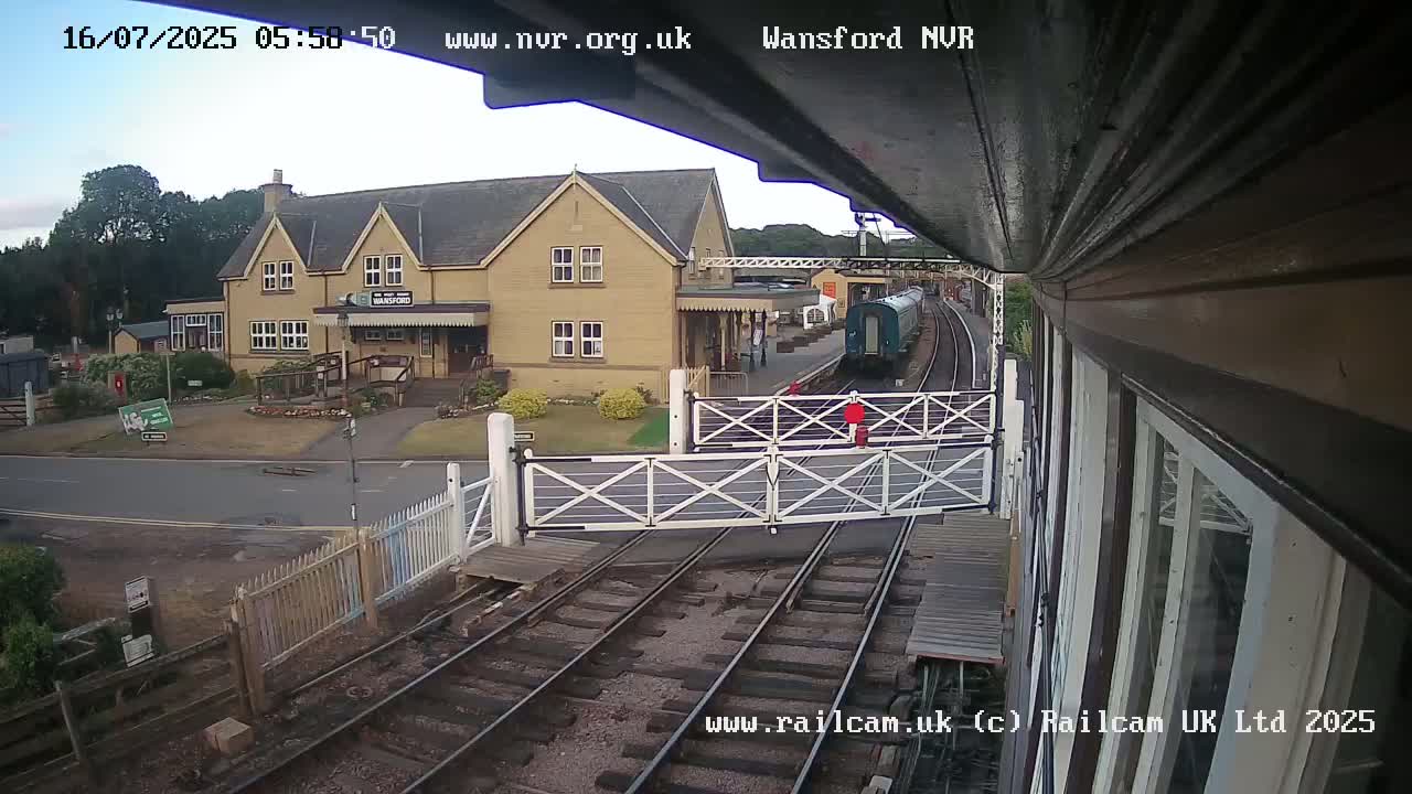 Peterborough, Nene Valley Railway, Wansford Station Live Cam - City of Peterborough, Cambridgeshire, East, England, United Kingdom