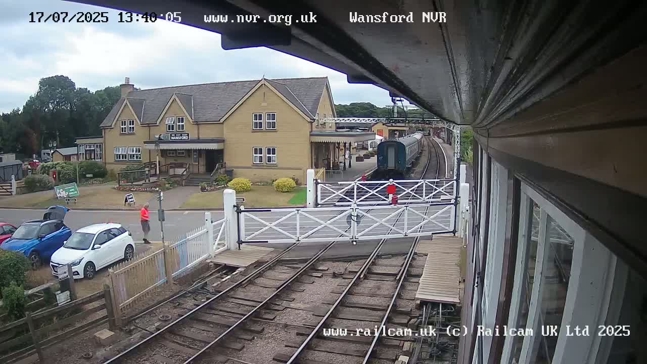 Peterborough, Nene Valley Railway, Wansford Station Live Cam - City of Peterborough, Cambridgeshire, East, England, United Kingdom