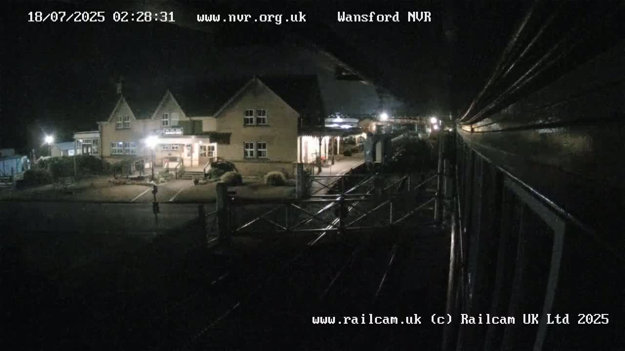 Peterborough, Nene Valley Railway, Wansford Station Live Cam - City of Peterborough, Cambridgeshire, East, England, United Kingdom