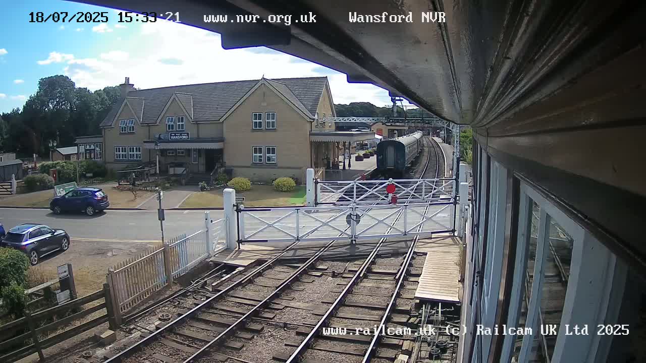 Peterborough, Nene Valley Railway, Wansford Station Live Cam - City of Peterborough, Cambridgeshire, East, England, United Kingdom