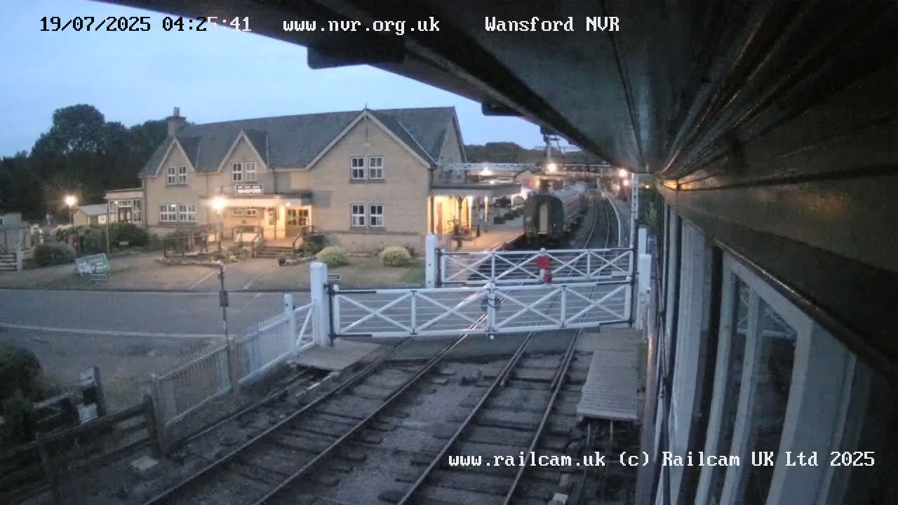 Peterborough, Nene Valley Railway, Wansford Station Live Cam - City of Peterborough, Cambridgeshire, East, England, United Kingdom
