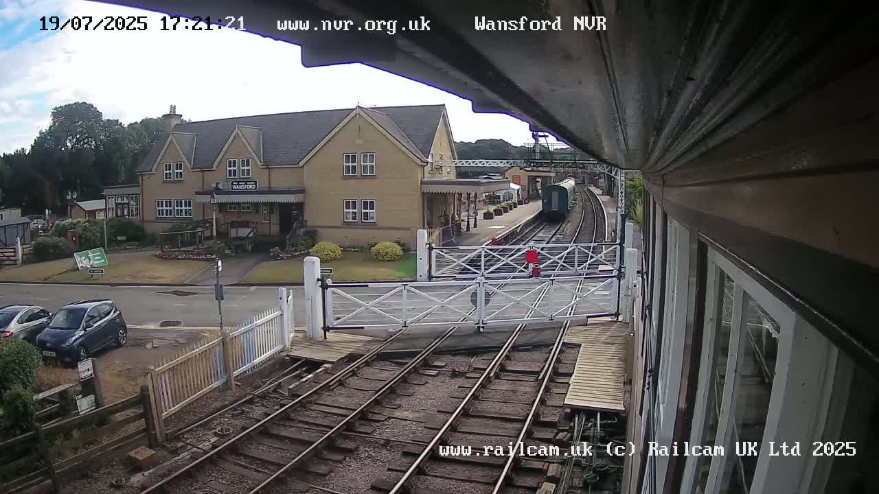 Peterborough, Nene Valley Railway, Wansford Station Live Cam - City of Peterborough, Cambridgeshire, East, England, United Kingdom