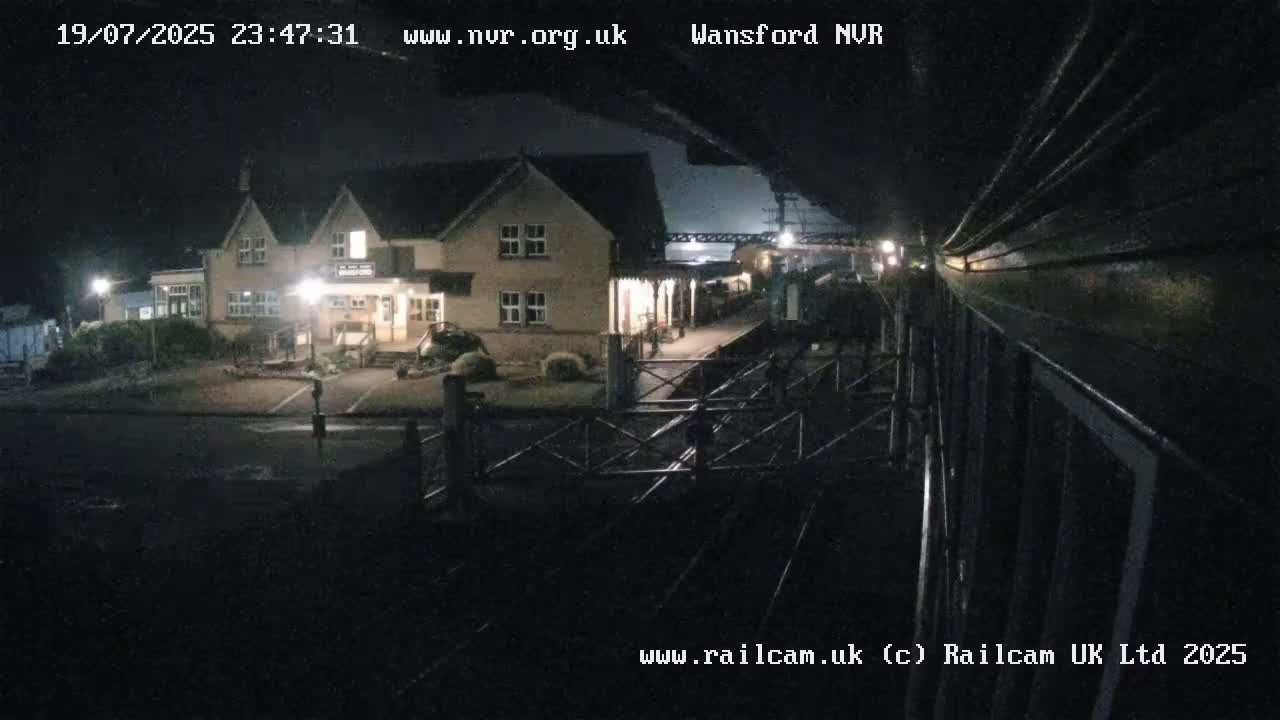 Peterborough, Nene Valley Railway, Wansford Station Live Cam - City of Peterborough, Cambridgeshire, East, England, United Kingdom