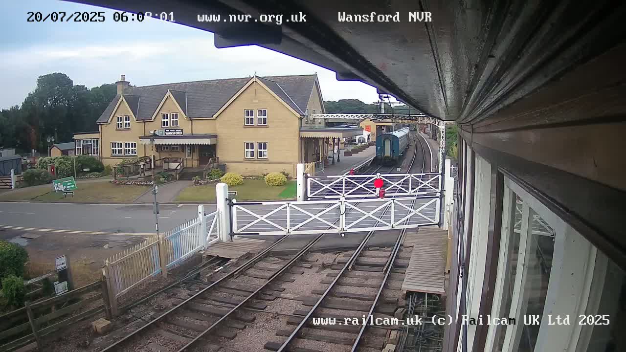 Peterborough, Nene Valley Railway, Wansford Station Live Cam - City of Peterborough, Cambridgeshire, East, England, United Kingdom