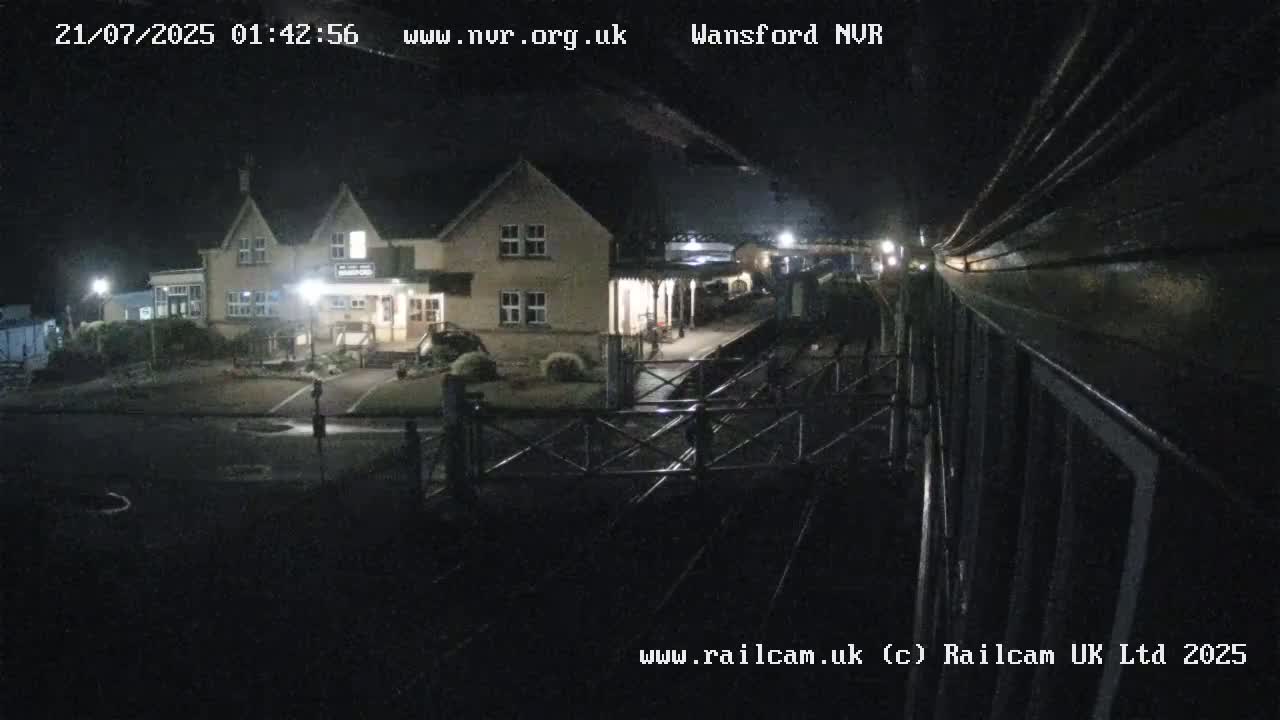 Peterborough, Nene Valley Railway, Wansford Station Live Cam - City of Peterborough, Cambridgeshire, East, England, United Kingdom