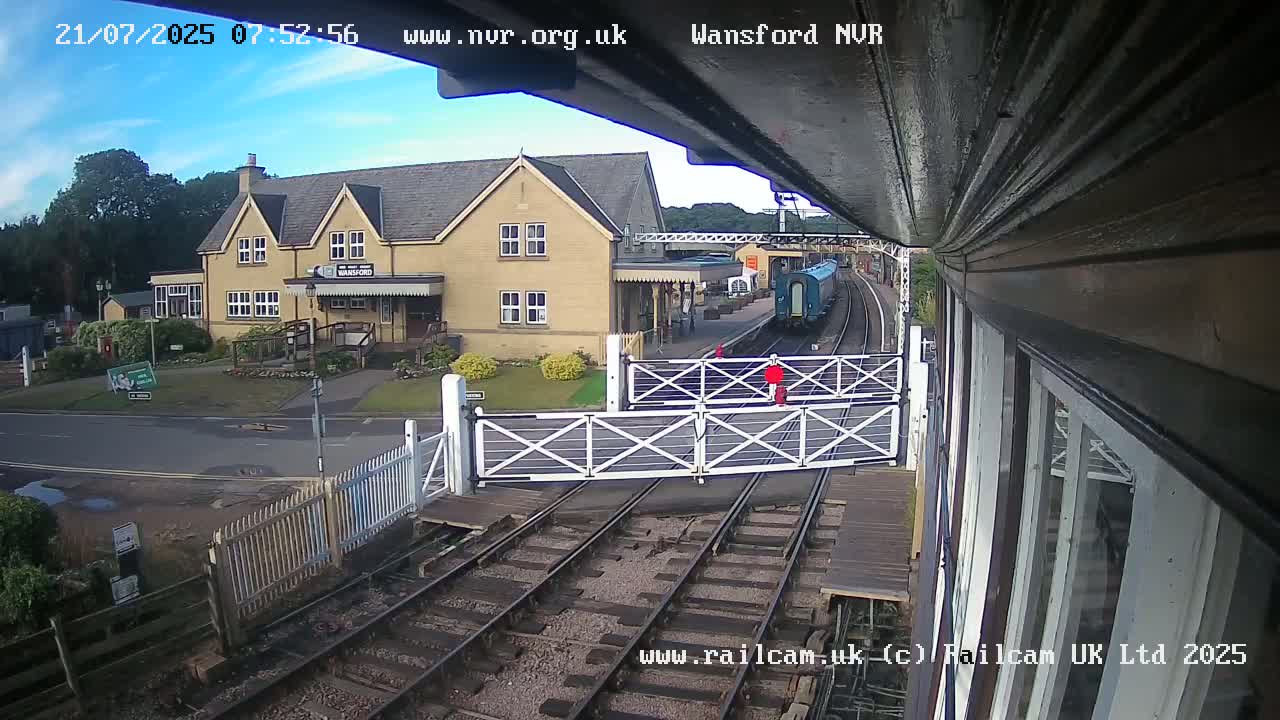 Peterborough, Nene Valley Railway, Wansford Station Live Cam - City of Peterborough, Cambridgeshire, East, England, United Kingdom