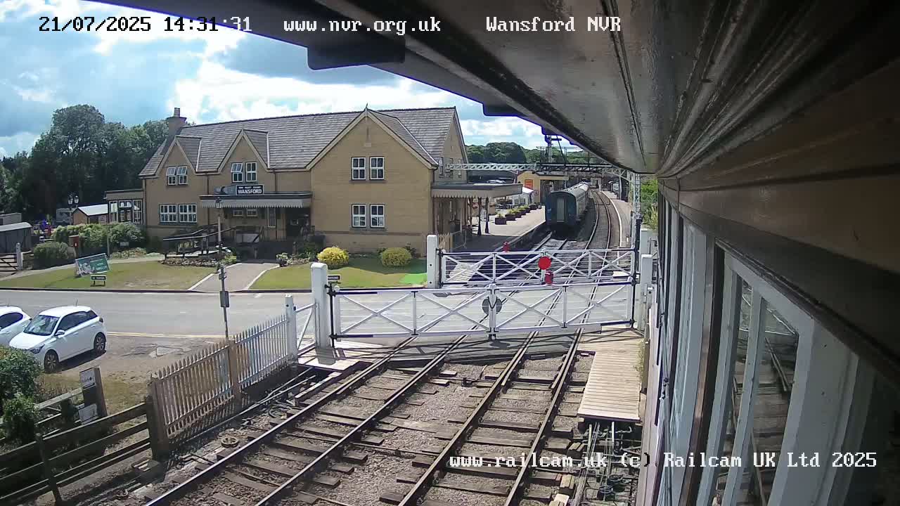 Peterborough, Nene Valley Railway, Wansford Station Live Cam - City of Peterborough, Cambridgeshire, East, England, United Kingdom