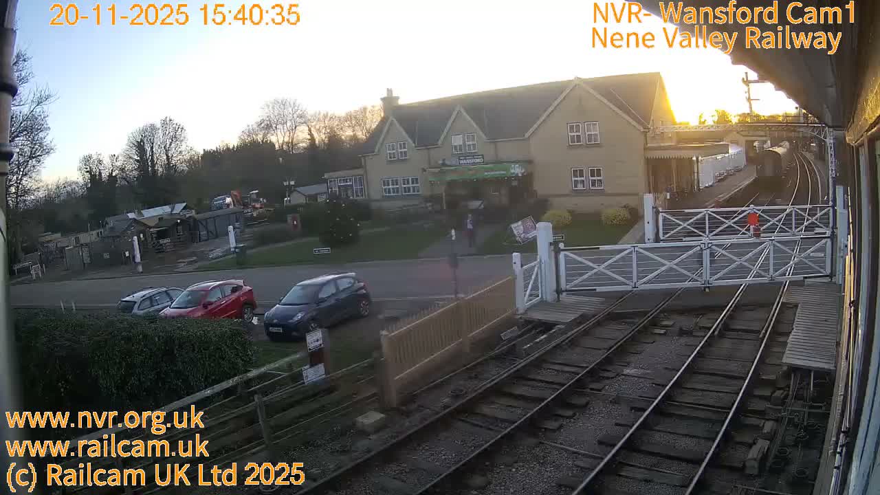 Peterborough, Nene Valley Railway, Wansford Station Live Cam - City of Peterborough, Cambridgeshire, East, England, United Kingdom