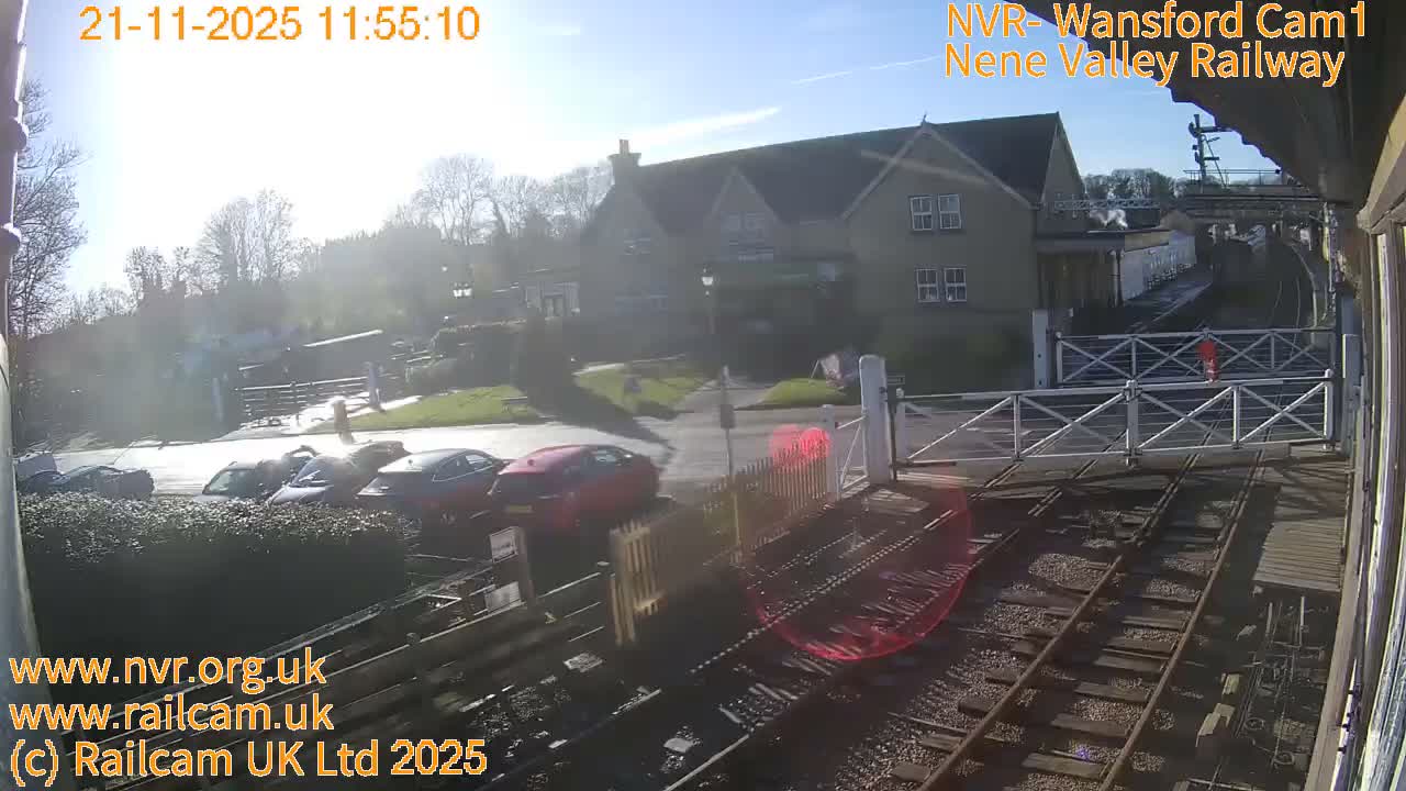 Peterborough, Nene Valley Railway, Wansford Station Live Cam - City of Peterborough, Cambridgeshire, East, England, United Kingdom