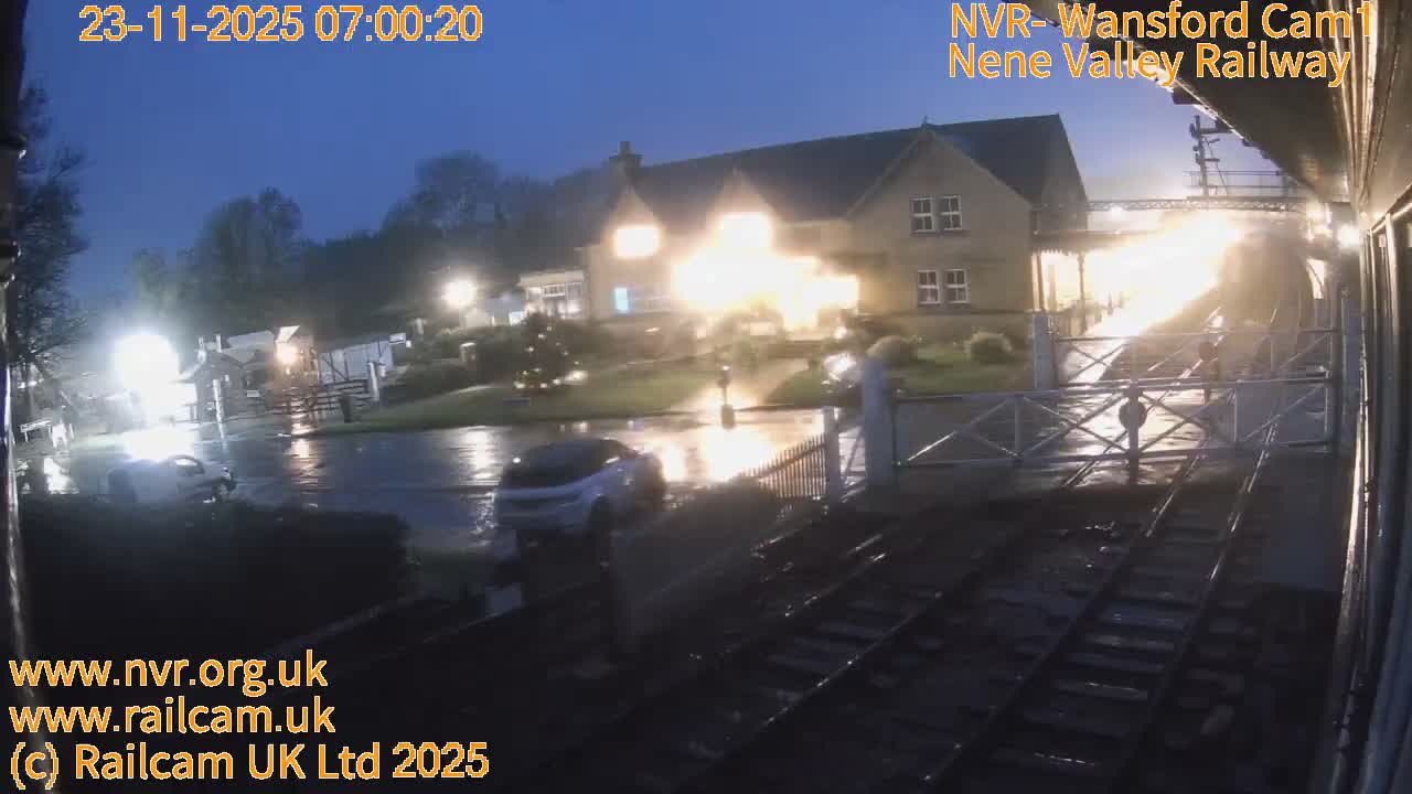 Peterborough, Nene Valley Railway, Wansford Station Live Cam - City of Peterborough, Cambridgeshire, East, England, United Kingdom