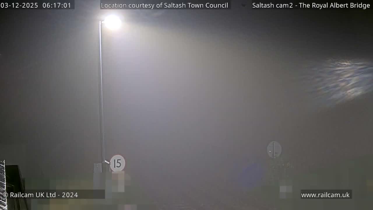 Saltash,  The Royal Albert Railway Bridge & Tamar Bridge / River Live Cam - Cornwall, South West, England, United Kingdom