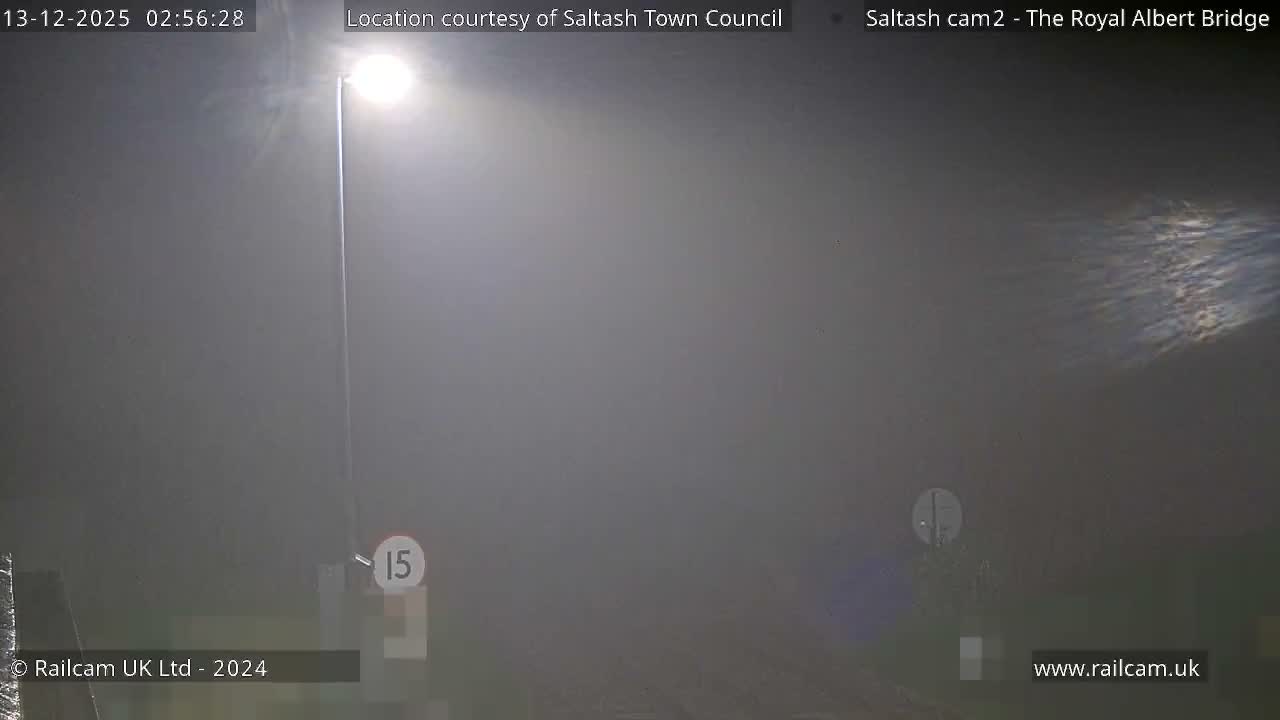 Saltash,  The Royal Albert Railway Bridge & Tamar Bridge / River Live Cam - Cornwall, South West, England, United Kingdom