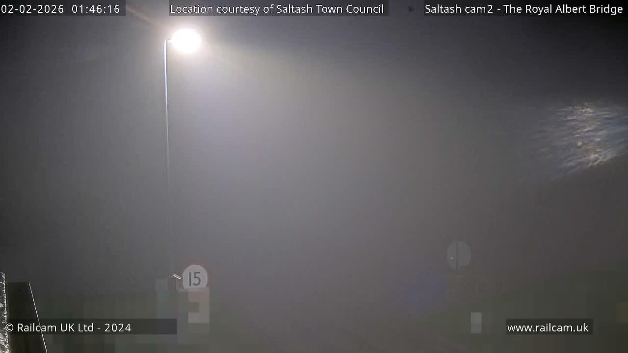 Saltash,  The Royal Albert Railway Bridge & Tamar Bridge / River Live Cam - Cornwall, South West, England, United Kingdom
