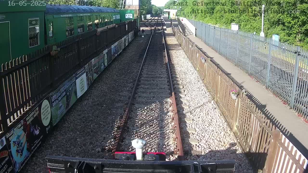 East Grinstead Station Bluebell Railway Platforms North End Live Cam - Mid Sussex, East Sussex, South East, England, United Kingdom