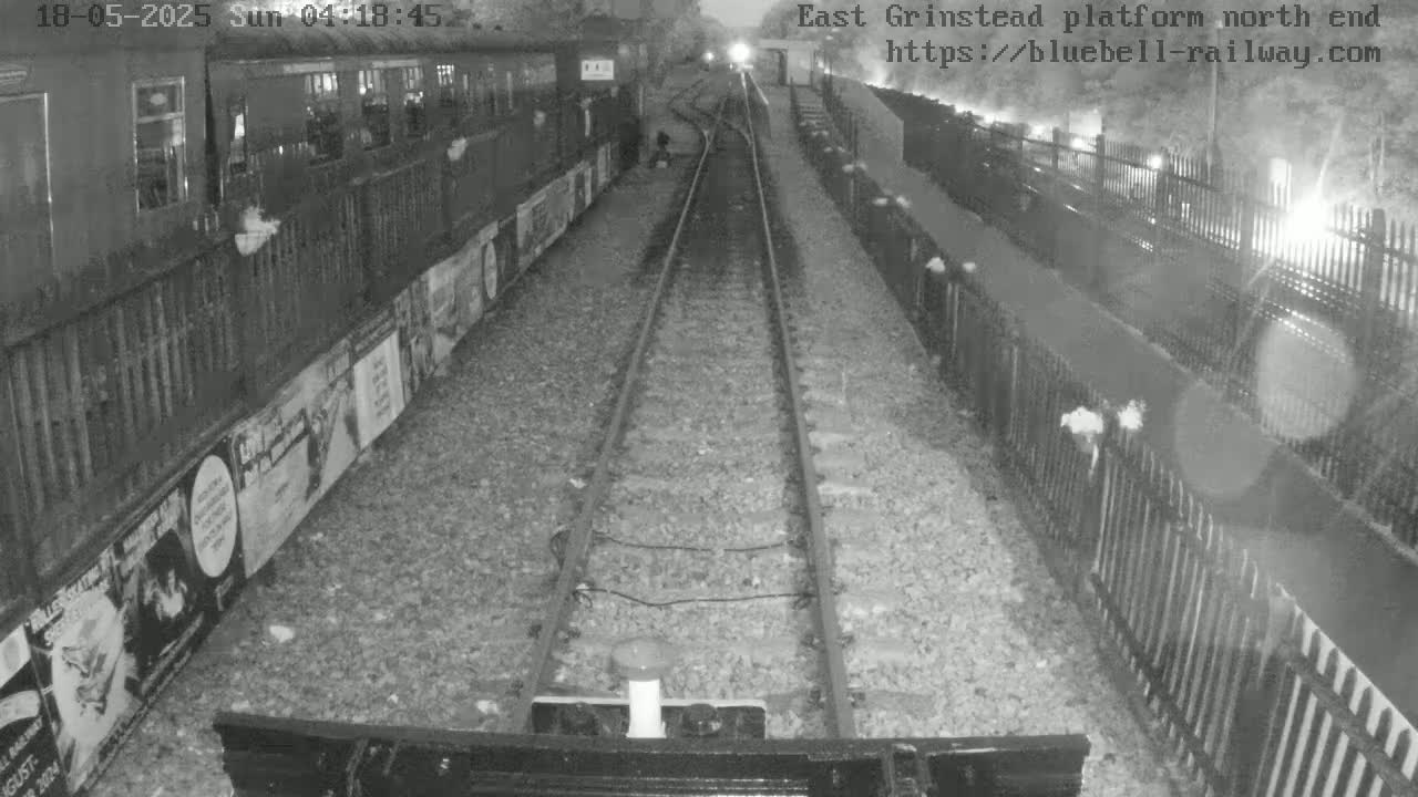 East Grinstead Station Bluebell Railway Platforms North End Live Cam - Mid Sussex, East Sussex, South East, England, United Kingdom