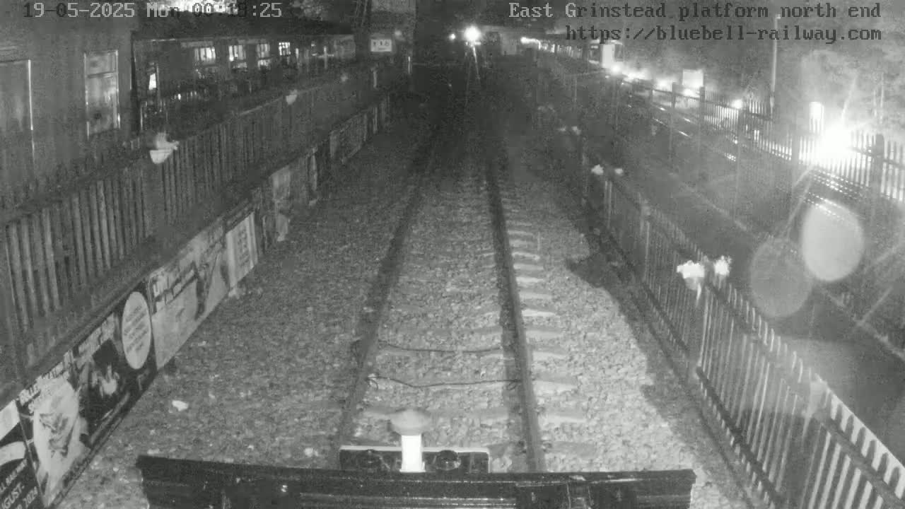 East Grinstead Station Bluebell Railway Platforms North End Live Cam - Mid Sussex, East Sussex, South East, England, United Kingdom