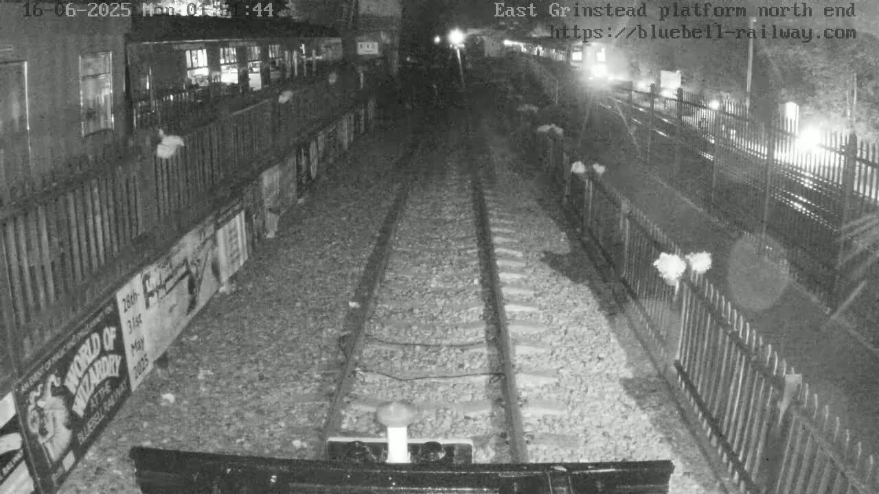 East Grinstead Station Bluebell Railway Platforms North End Live Cam - Mid Sussex, East Sussex, South East, England, United Kingdom