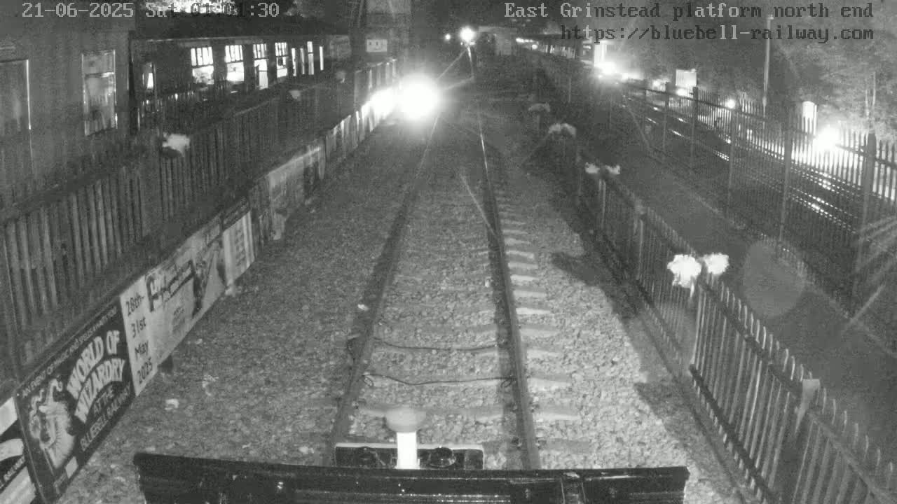 East Grinstead Station Bluebell Railway Platforms North End Live Cam - Mid Sussex, East Sussex, South East, England, United Kingdom