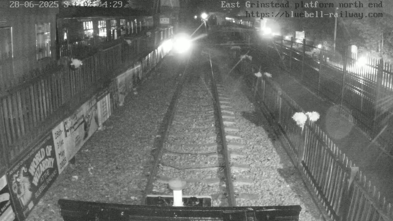 East Grinstead Station Bluebell Railway Platforms North End Live Cam - Mid Sussex, East Sussex, South East, England, United Kingdom