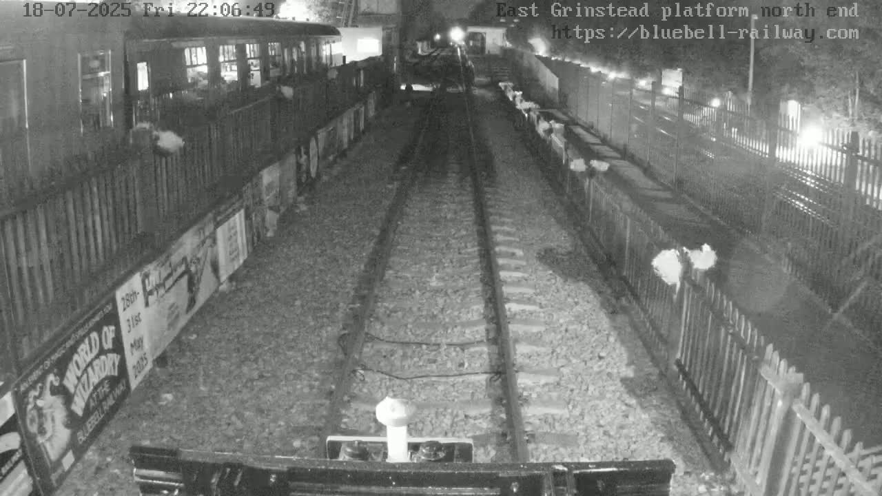 East Grinstead Station Bluebell Railway Platforms North End Live Cam - Mid Sussex, East Sussex, South East, England, United Kingdom