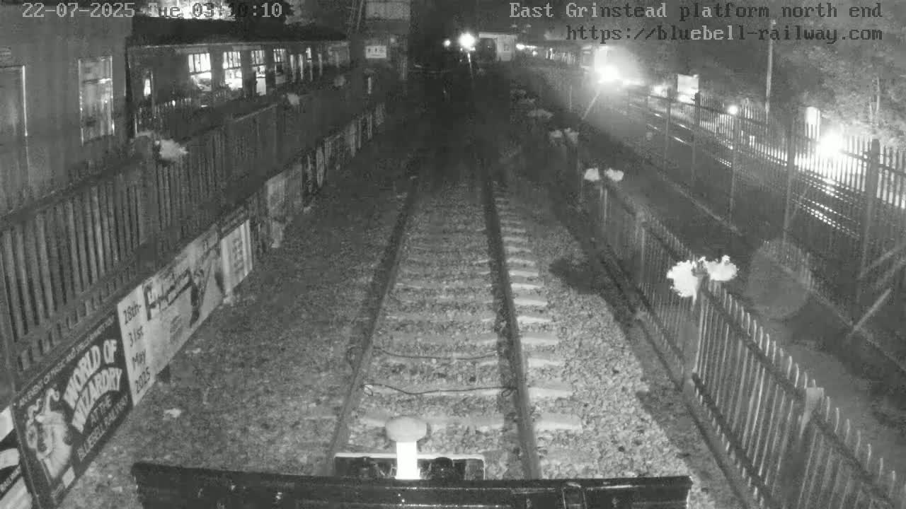 East Grinstead Station Bluebell Railway Platforms North End Live Cam - Mid Sussex, East Sussex, South East, England, United Kingdom