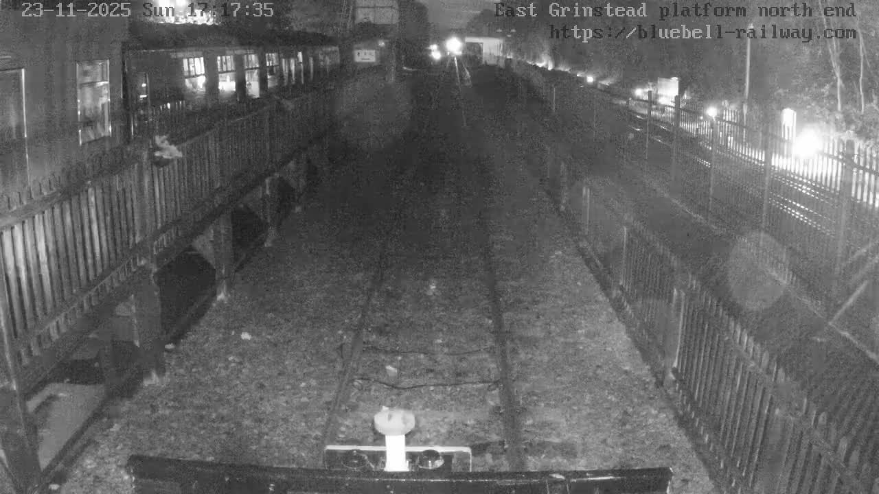 East Grinstead Station Bluebell Railway Platforms North End Live Cam - Mid Sussex, East Sussex, South East, England, United Kingdom