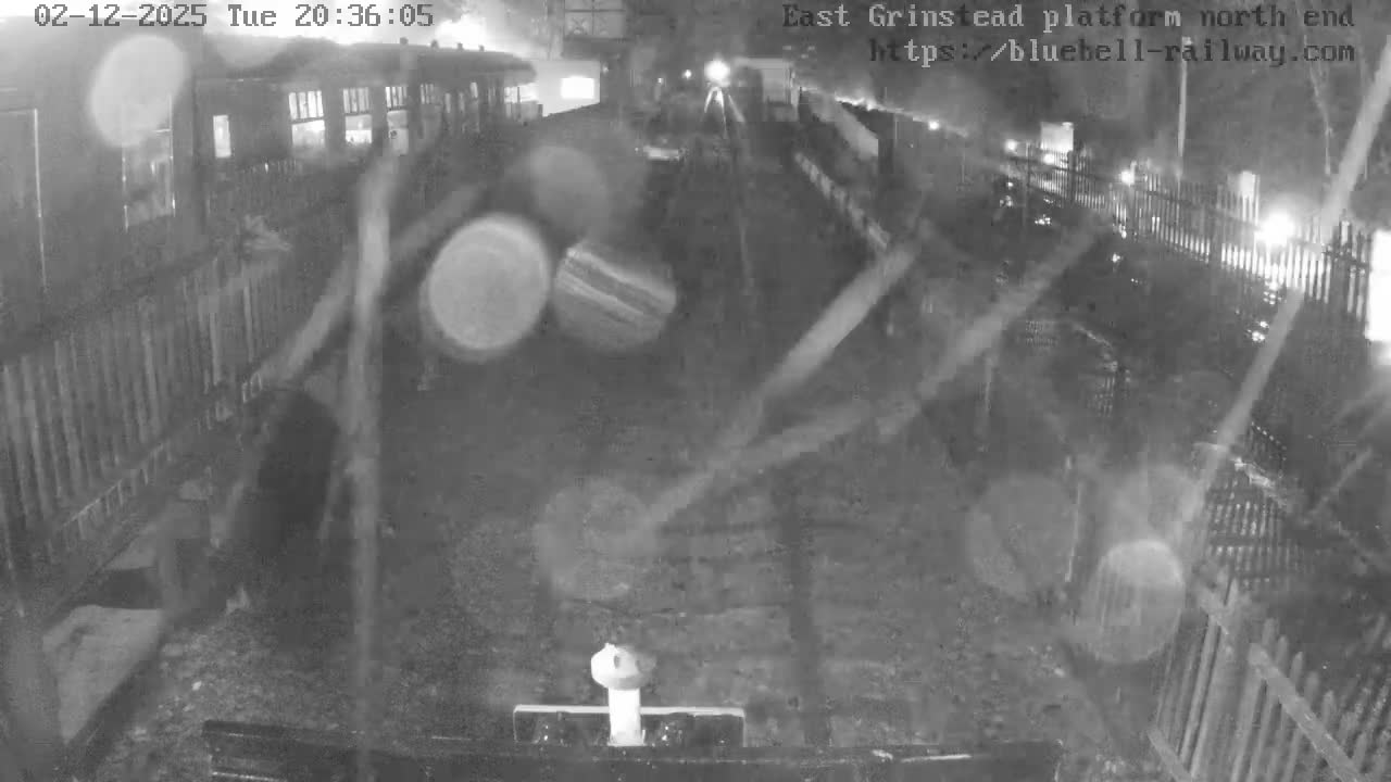 East Grinstead Station Bluebell Railway Platforms North End Live Cam - Mid Sussex, East Sussex, South East, England, United Kingdom