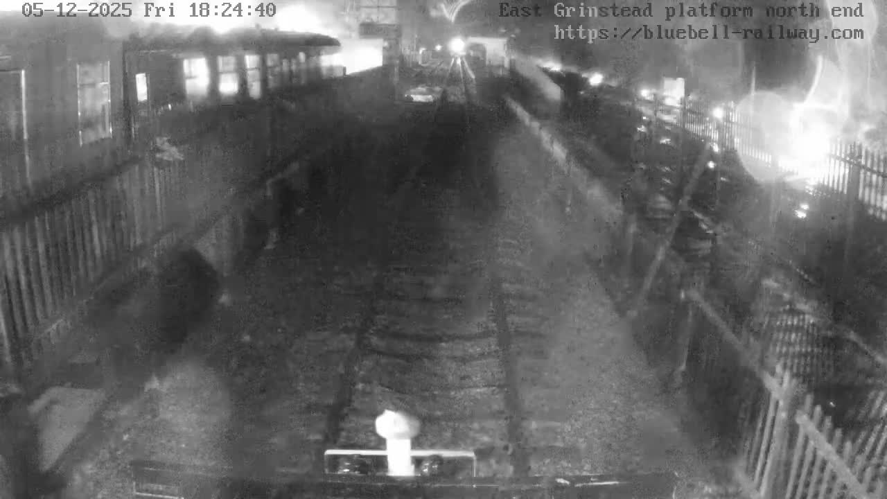 East Grinstead Station Bluebell Railway Platforms North End Live Cam - Mid Sussex, East Sussex, South East, England, United Kingdom