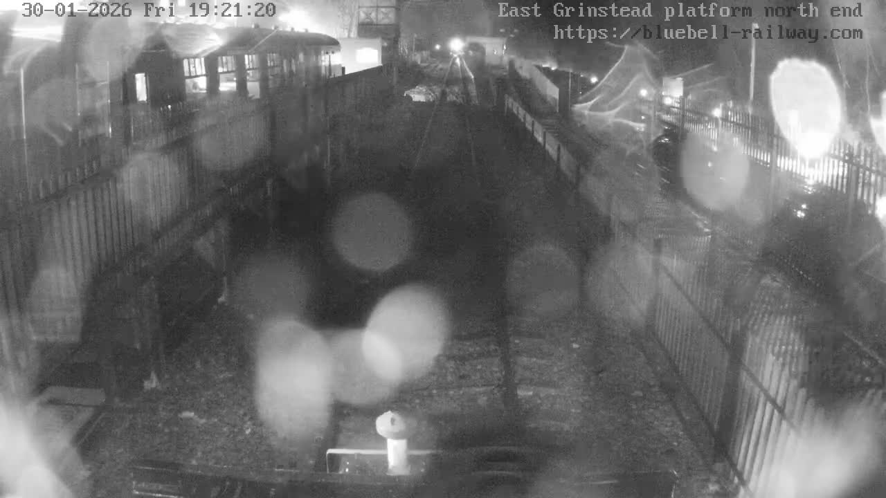 East Grinstead Station Bluebell Railway Platforms North End Live Cam - Mid Sussex, East Sussex, South East, England, United Kingdom