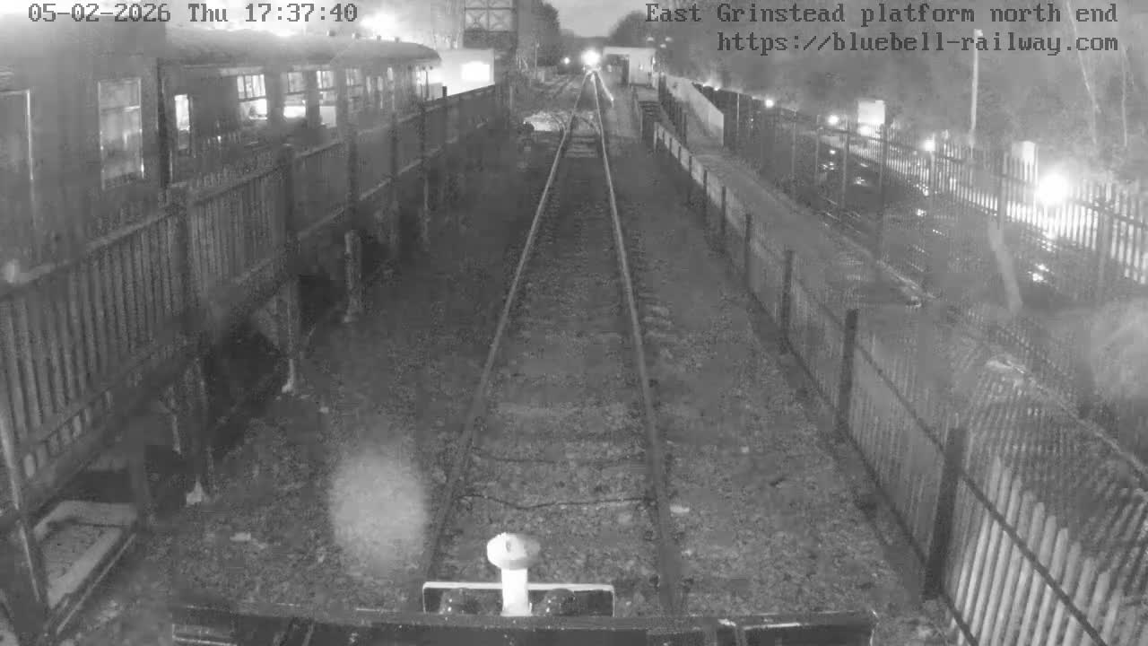East Grinstead Station Bluebell Railway Platforms North End Live Cam - Mid Sussex, East Sussex, South East, England, United Kingdom