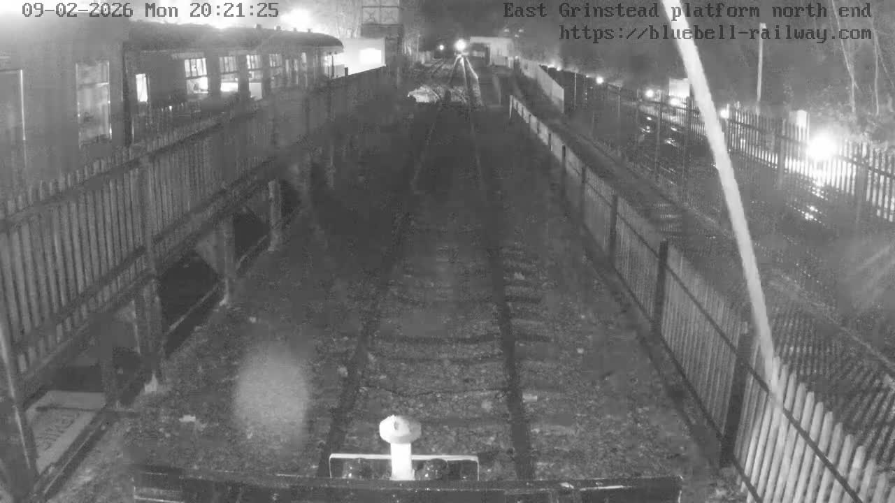 East Grinstead Station Bluebell Railway Platforms North End Live Cam - Mid Sussex, East Sussex, South East, England, United Kingdom