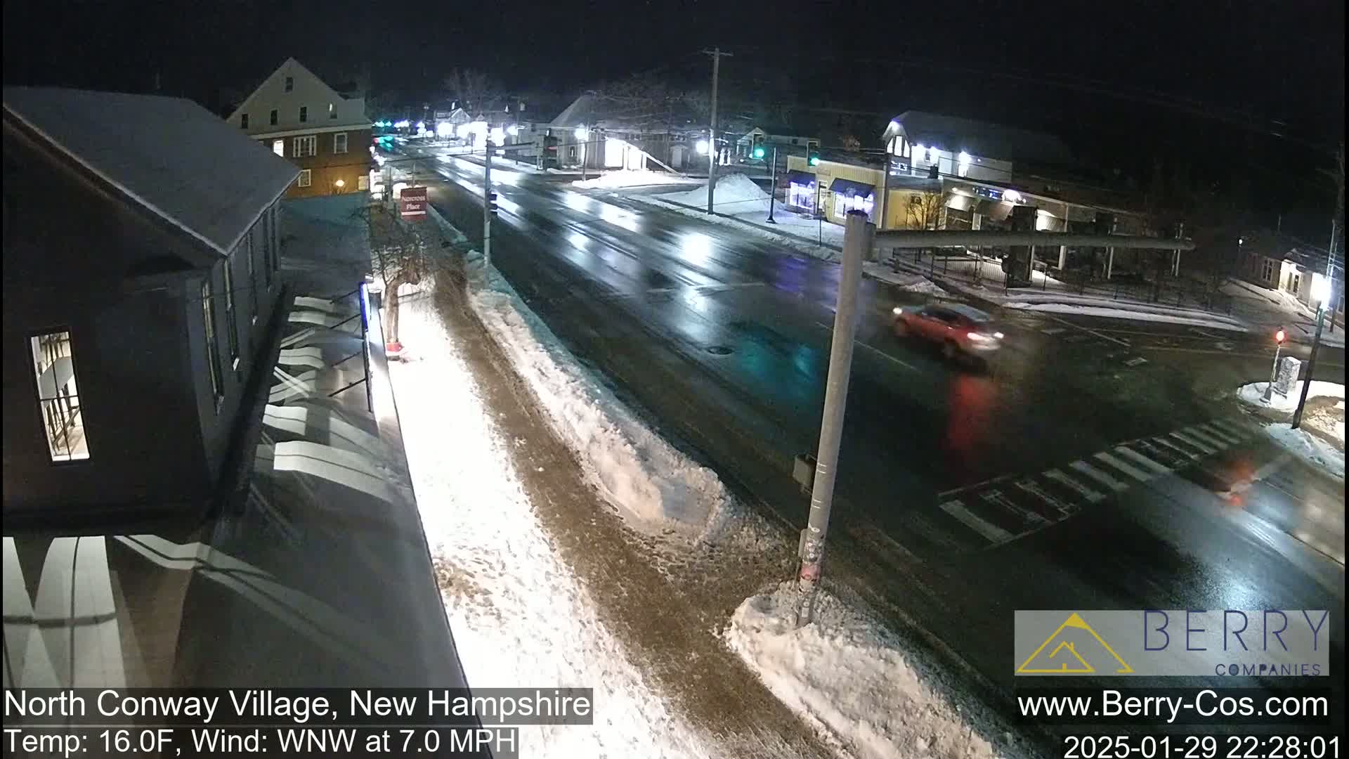 North Conway Village Live Cam , New Hampshire, USA