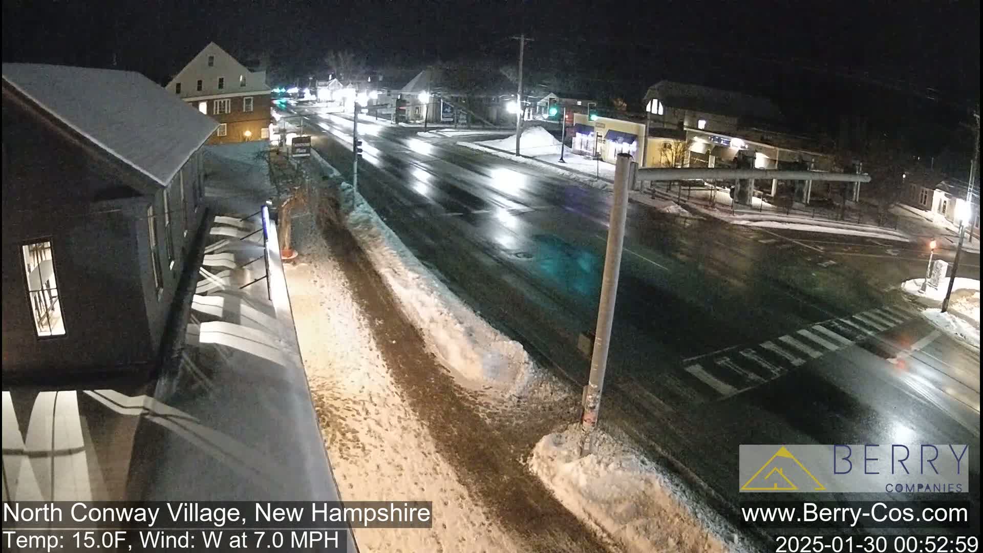 North Conway Village Live Cam , New Hampshire, USA