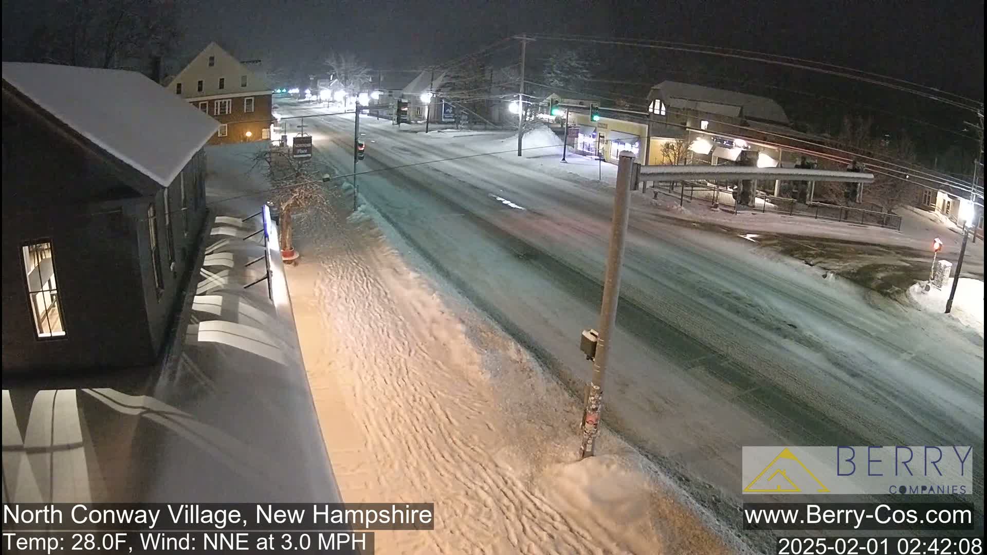 North Conway Village Live Cam , New Hampshire, USA