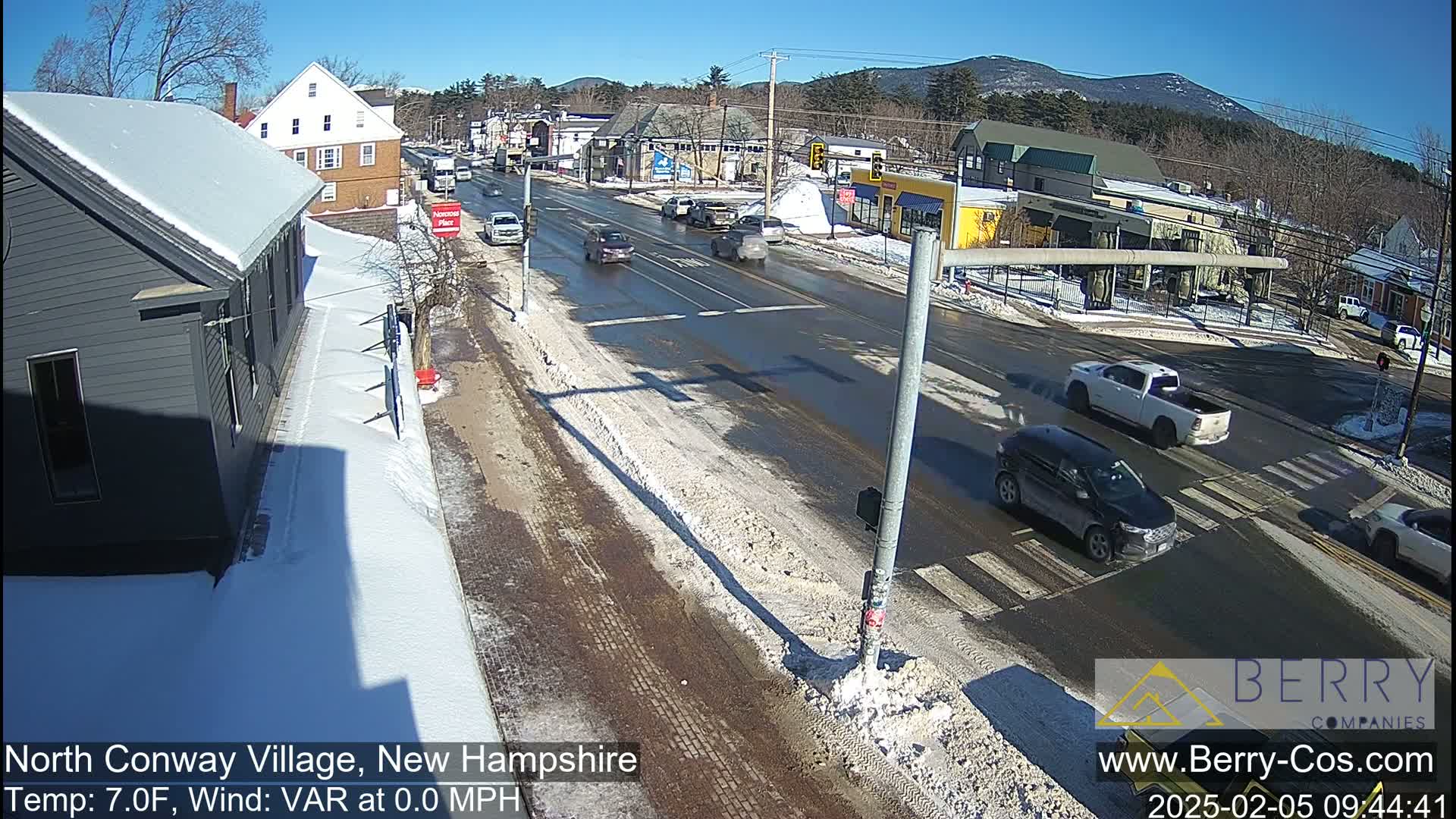 North Conway Village Live Cam , New Hampshire, USA