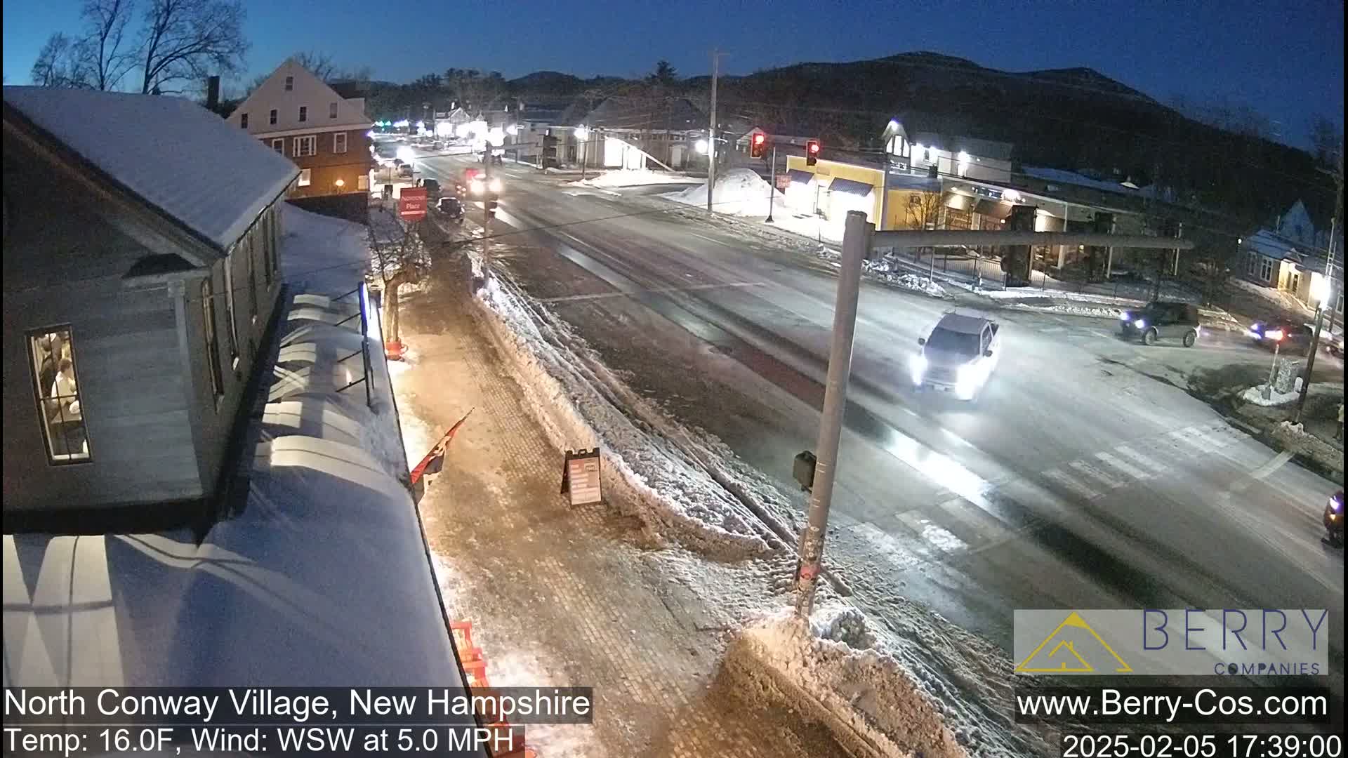 North Conway Village Live Cam , New Hampshire, USA