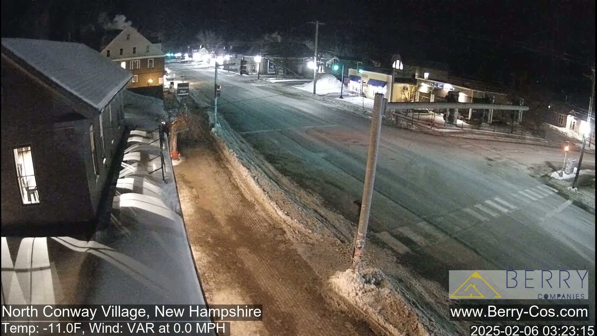 North Conway Village Live Cam , New Hampshire, USA