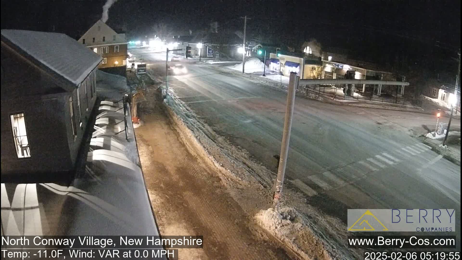 North Conway Village Live Cam , New Hampshire, USA