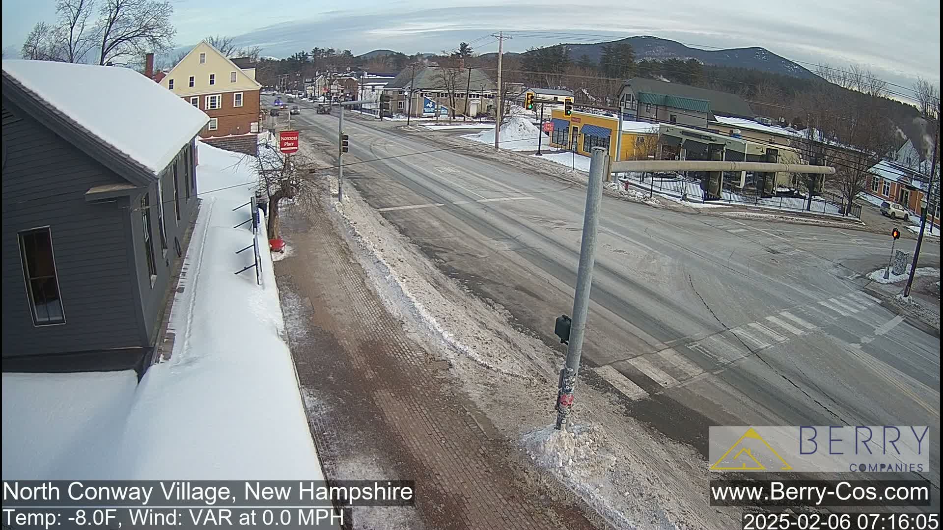North Conway Village Live Cam , New Hampshire, USA
