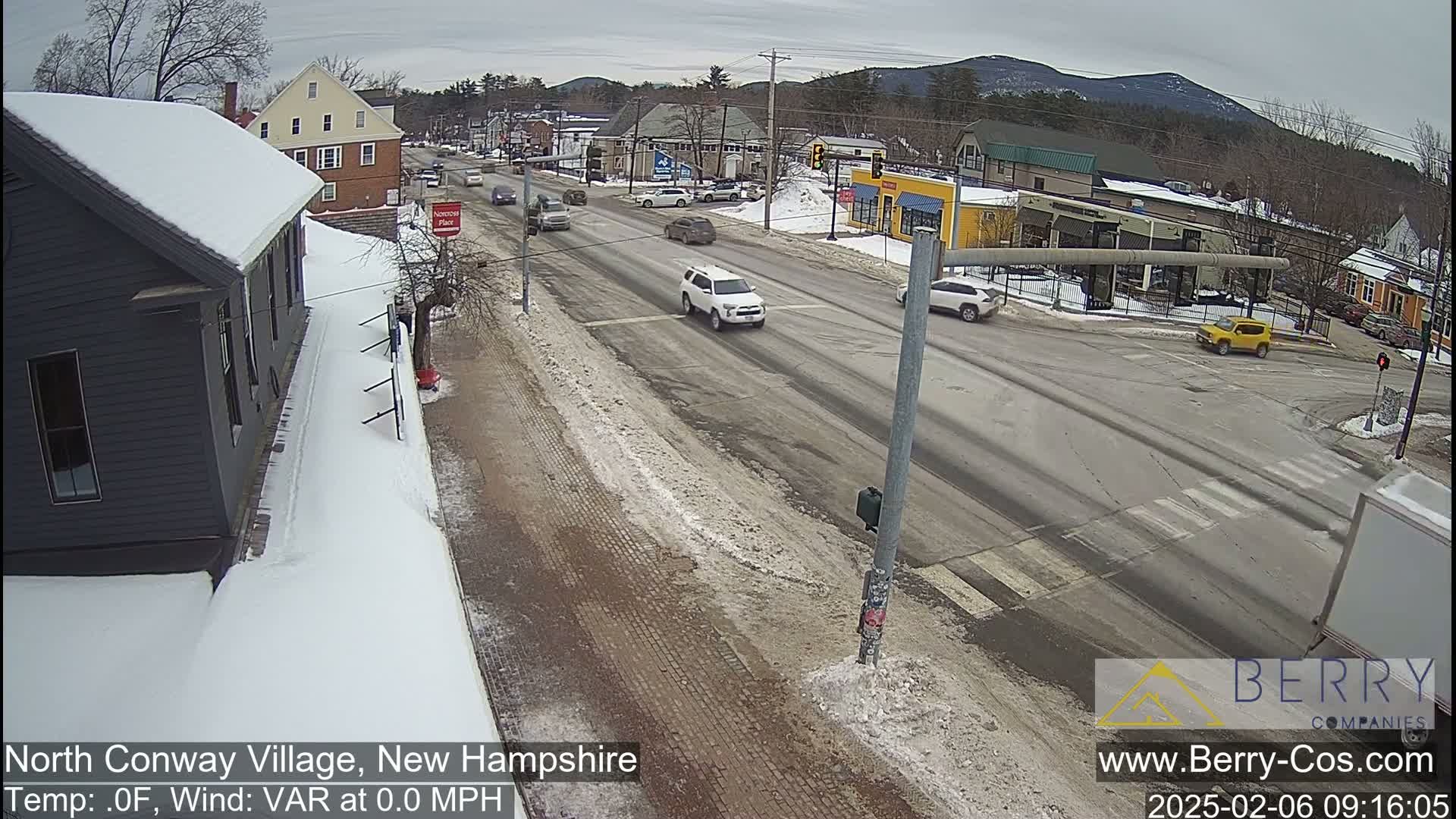 North Conway Village Live Cam , New Hampshire, USA