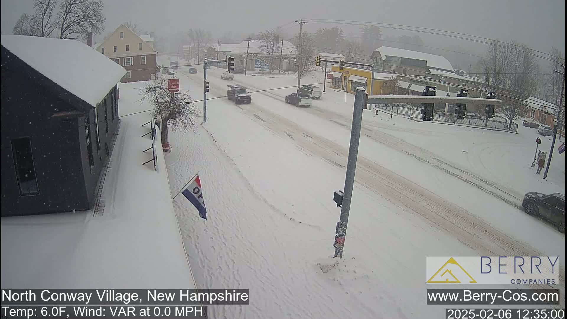 North Conway Village Live Cam , New Hampshire, USA