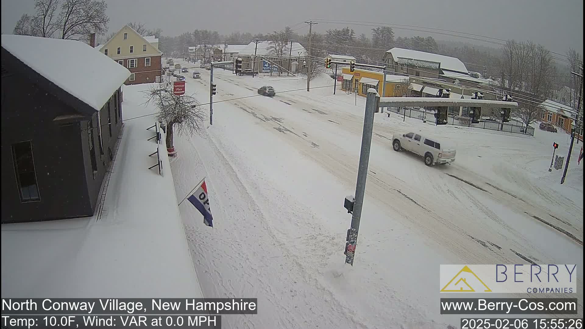 North Conway Village Live Cam , New Hampshire, USA