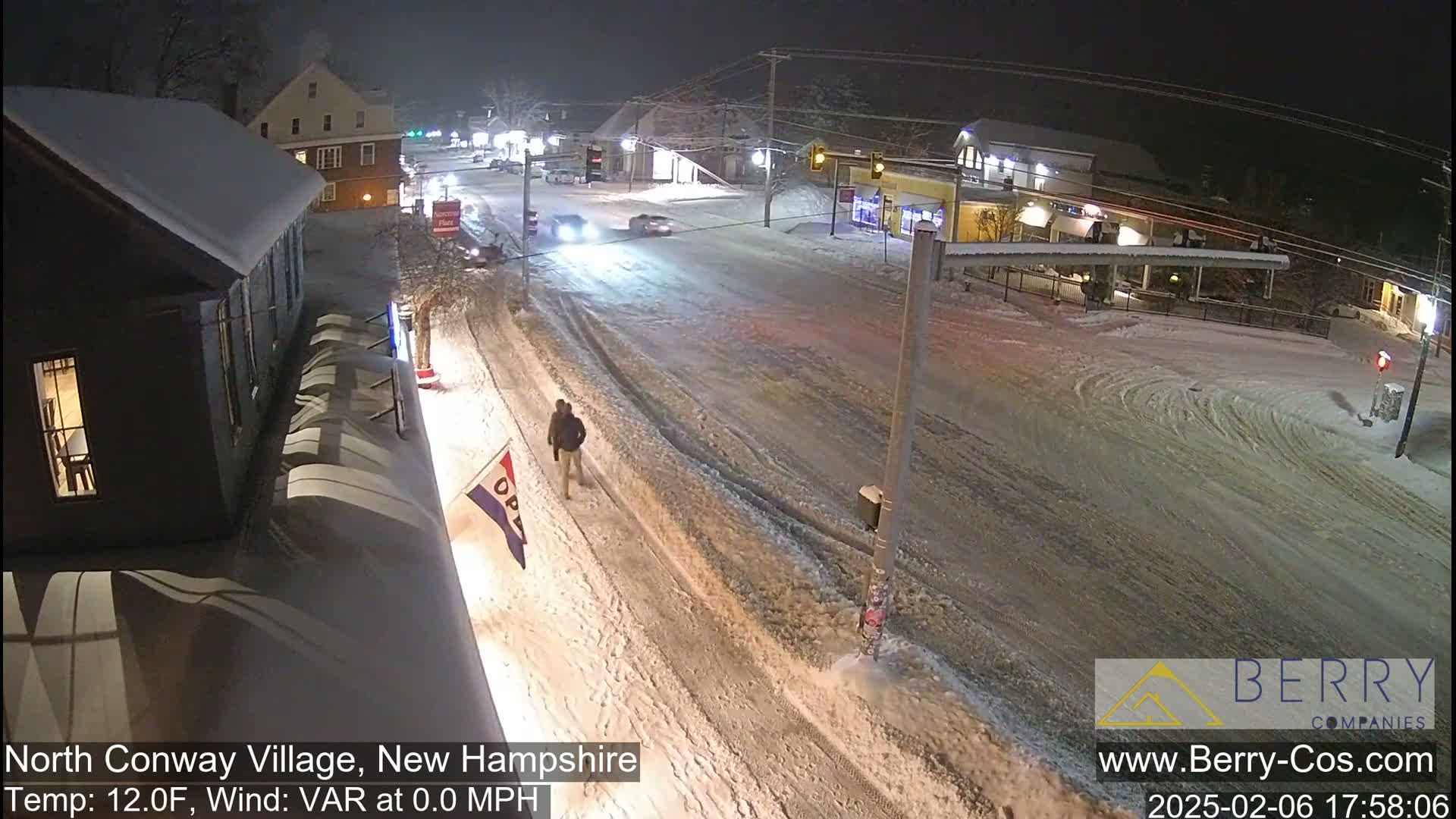 North Conway Village Live Cam , New Hampshire, USA