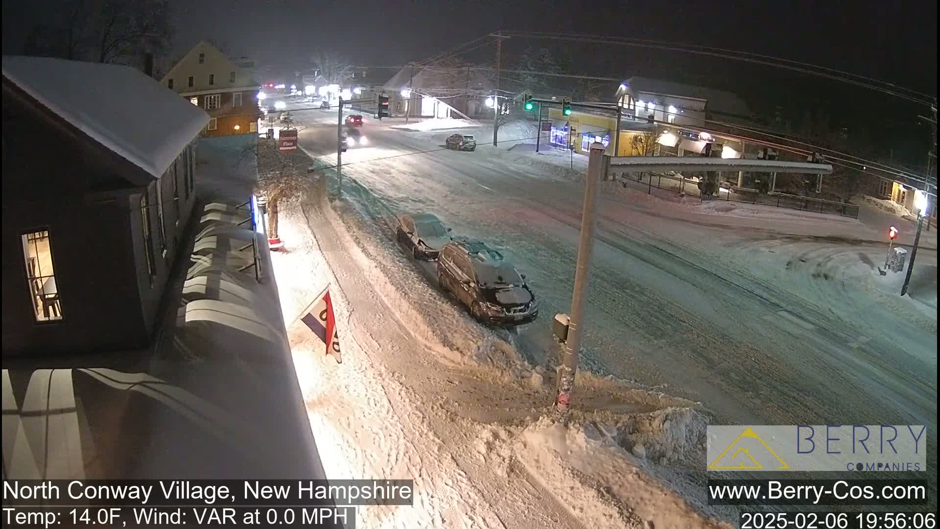 North Conway Village Live Cam , New Hampshire, USA