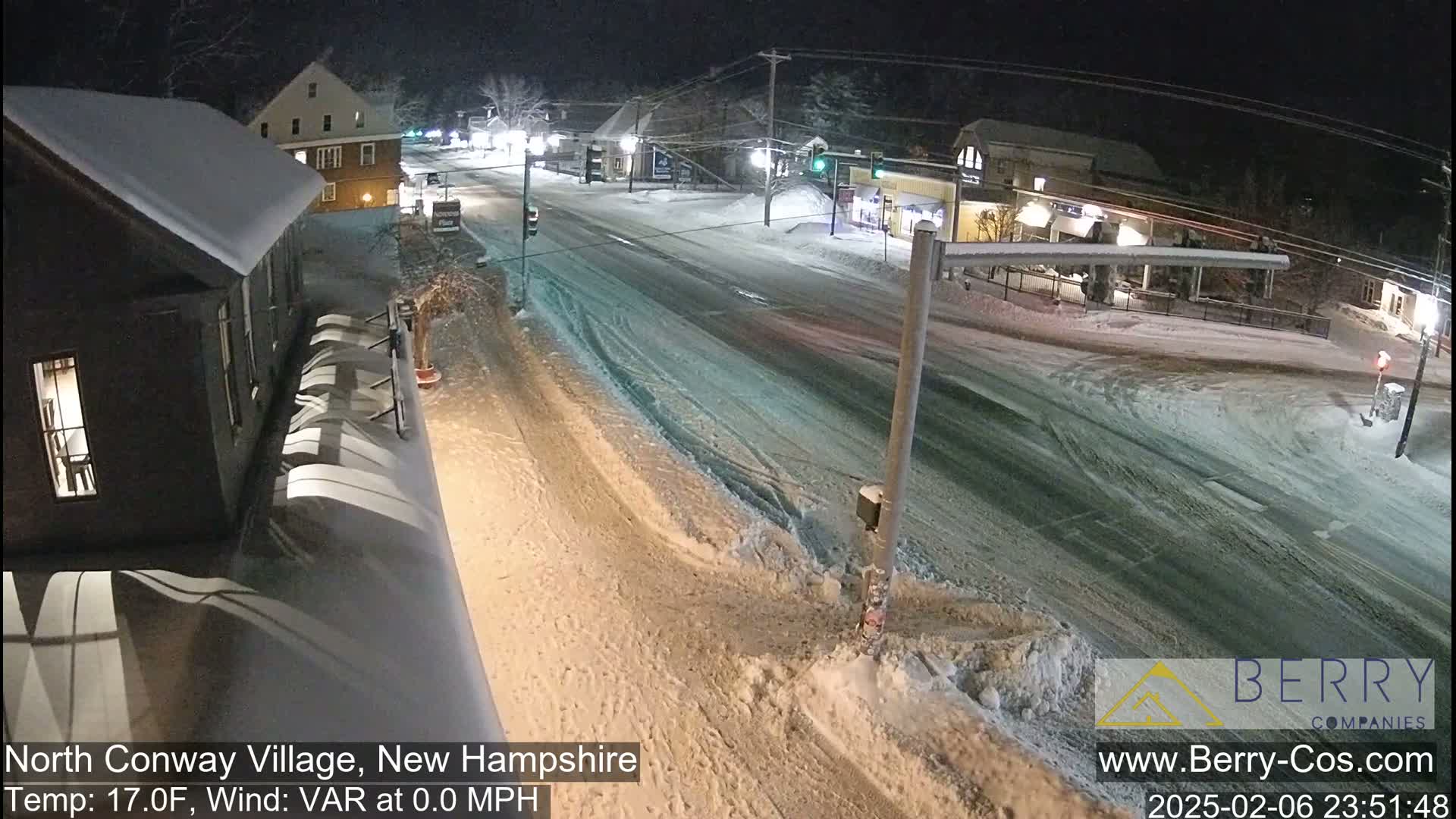 North Conway Village Live Cam , New Hampshire, USA