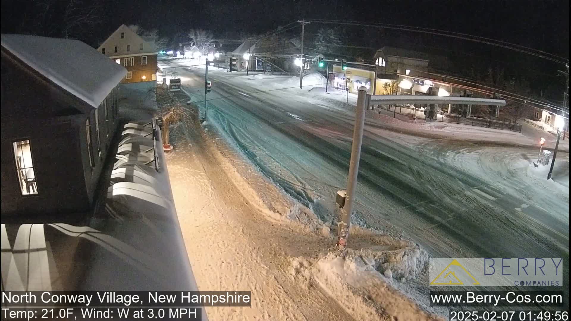 North Conway Village Live Cam , New Hampshire, USA