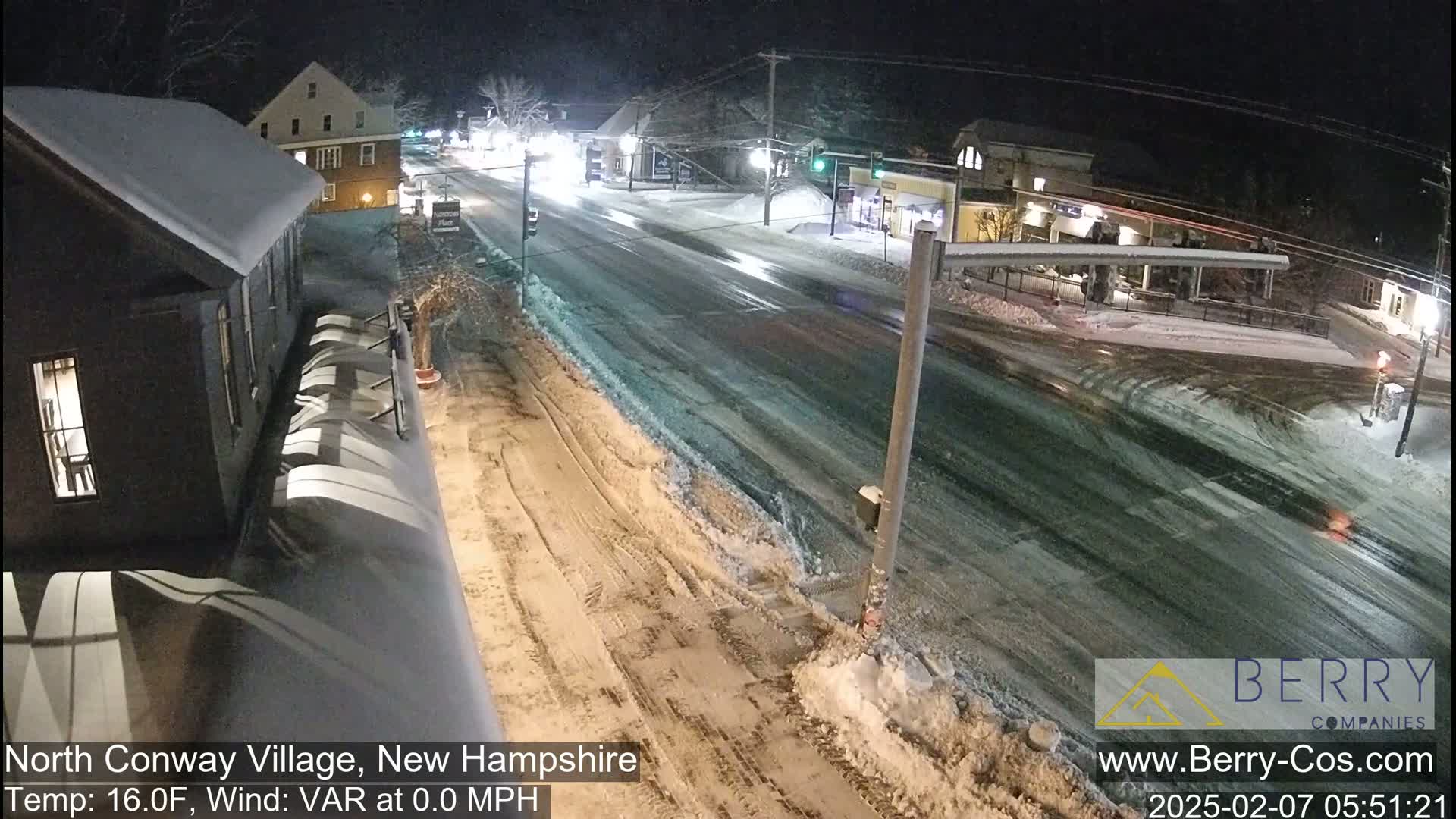 North Conway Village Live Cam , New Hampshire, USA