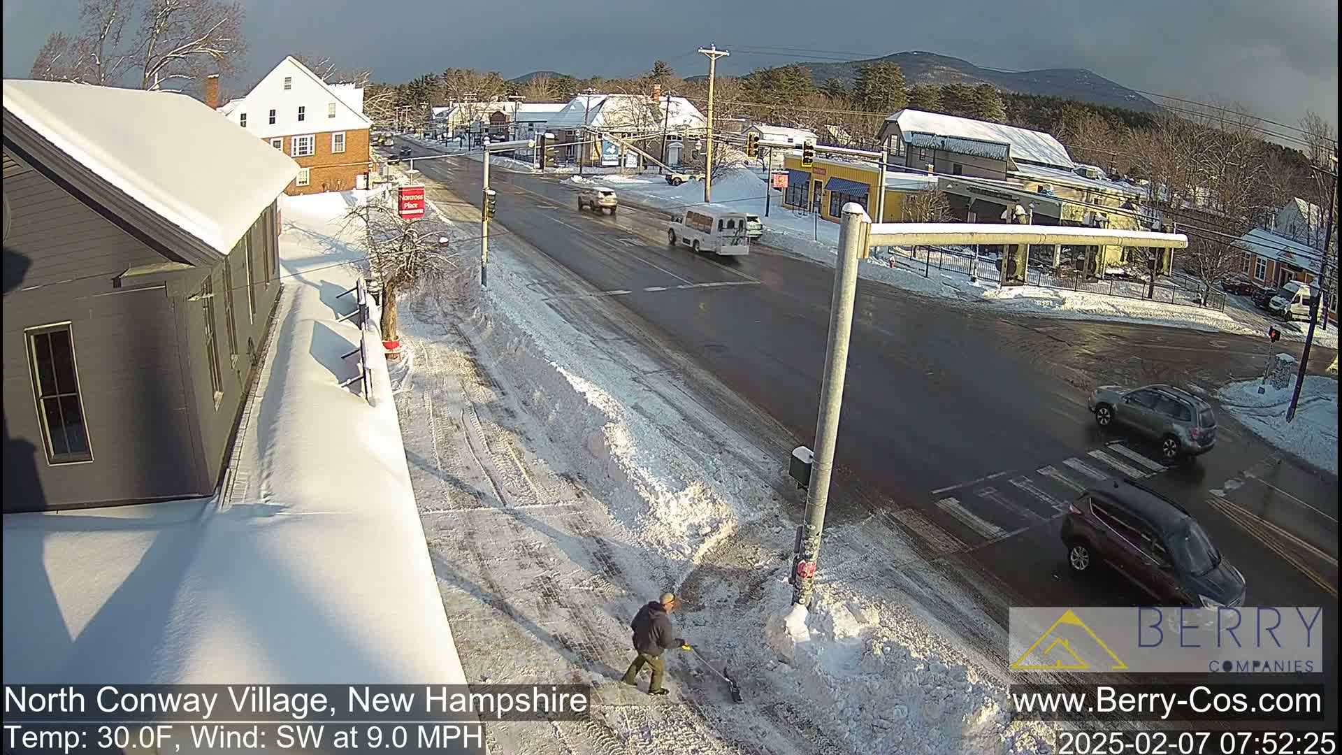 North Conway Village Live Cam , New Hampshire, USA